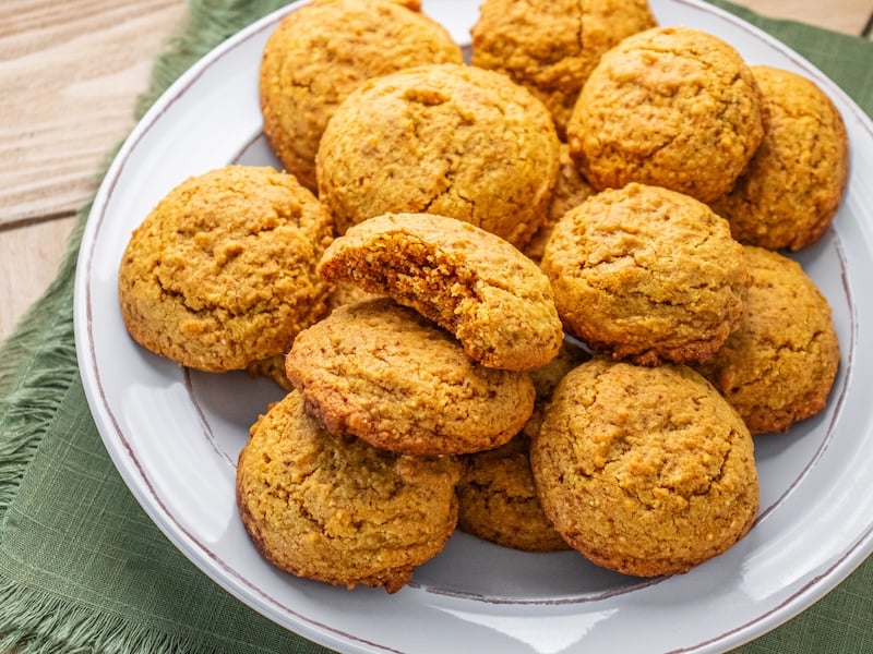These soft and chewy Golden Milk Sugar Cookies feature golden turmeric, crisp edges, and a deliciously spiced center for a healthier dessert.