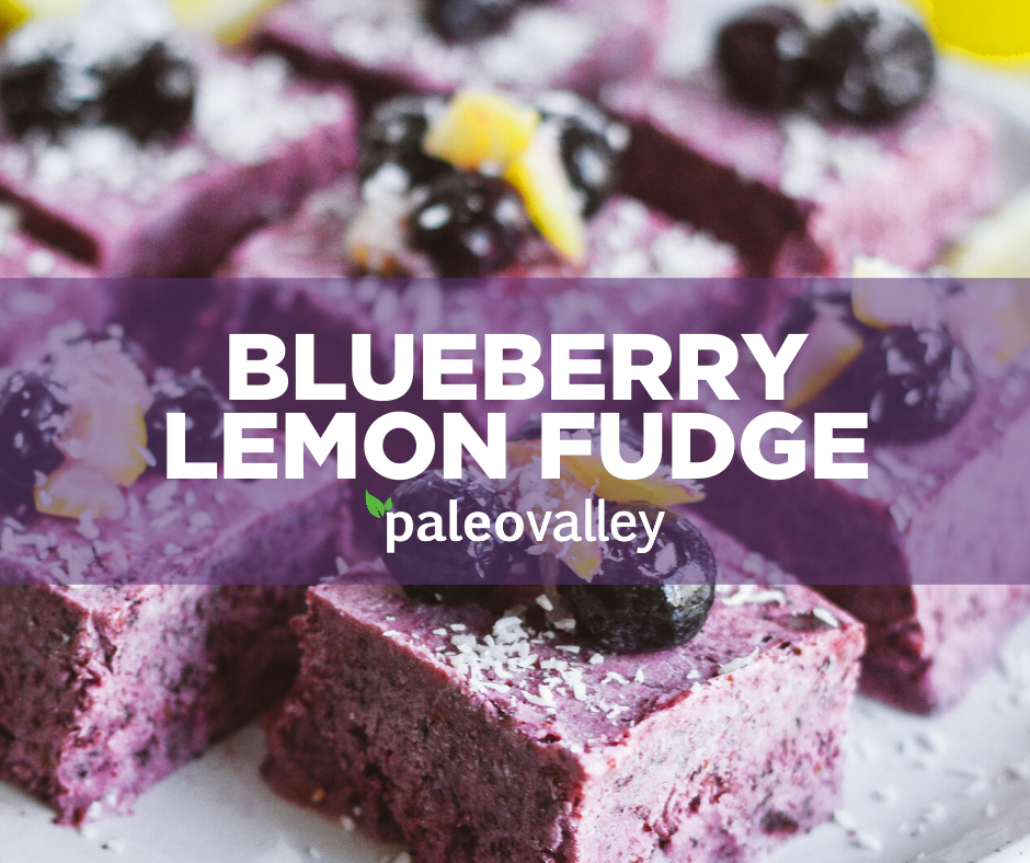 Blueberry Lemon Fudge Recipe