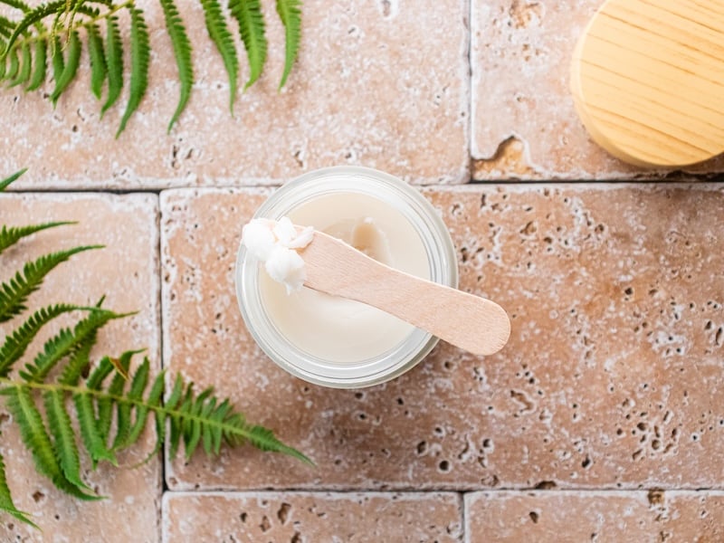 This easy DIY tallow deodorant has a smooth, balm-like texture and uses five simple ingredients for natural everyday freshness.