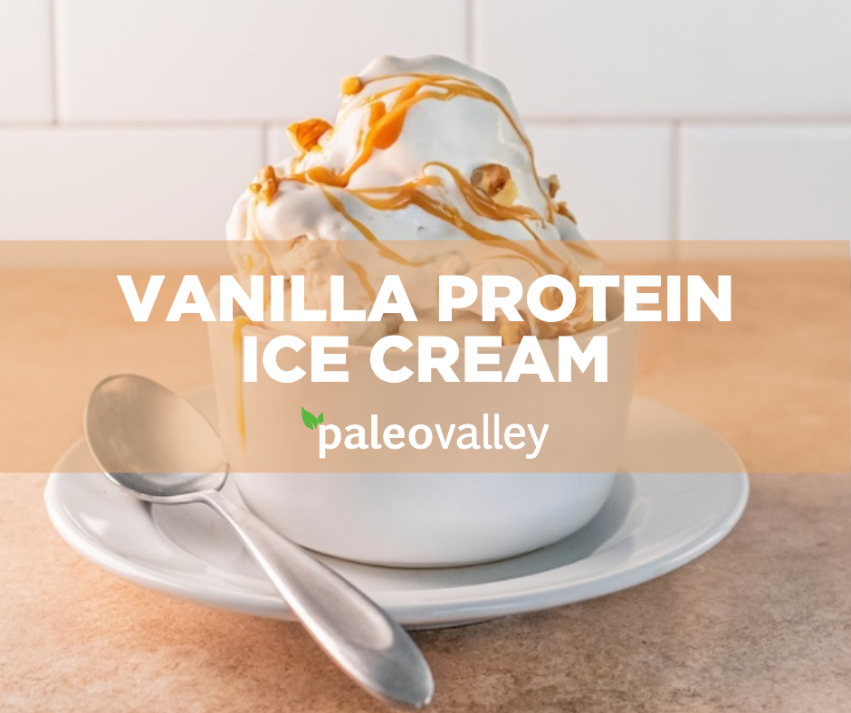 Vanilla Protein Ice Cream Title Card